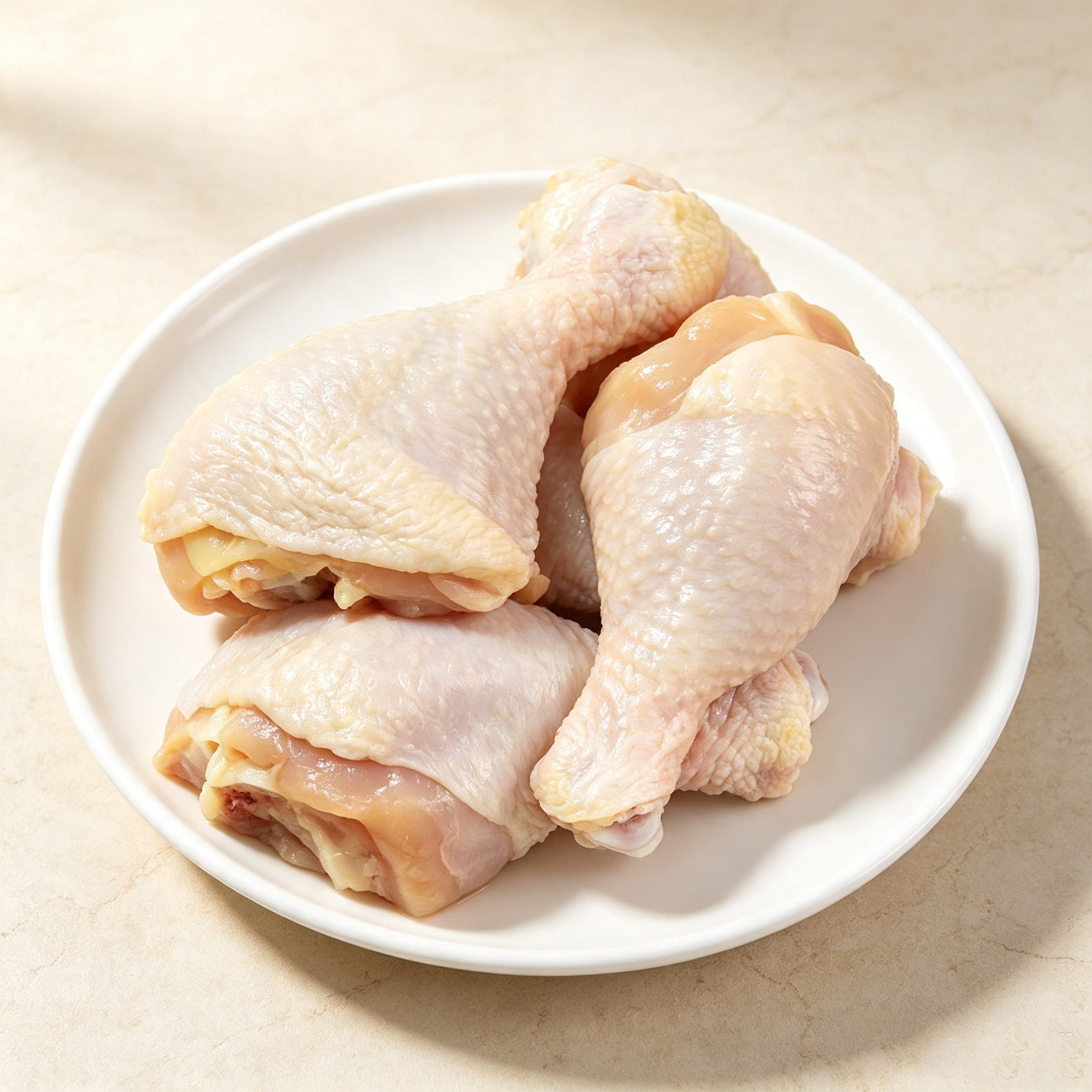 Raw Fresh Chicken Drumsticks