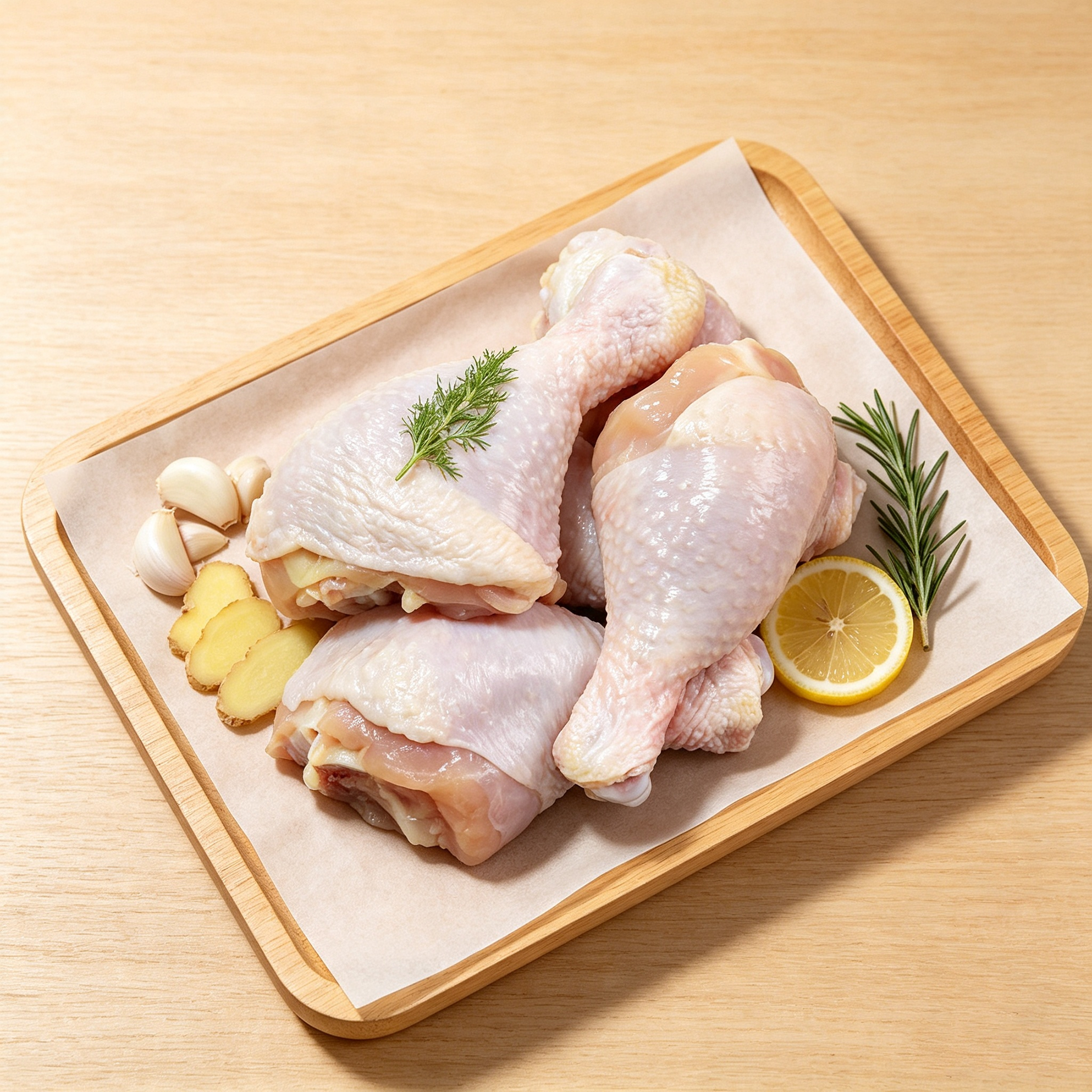 Raw Fresh Chicken Drumsticks